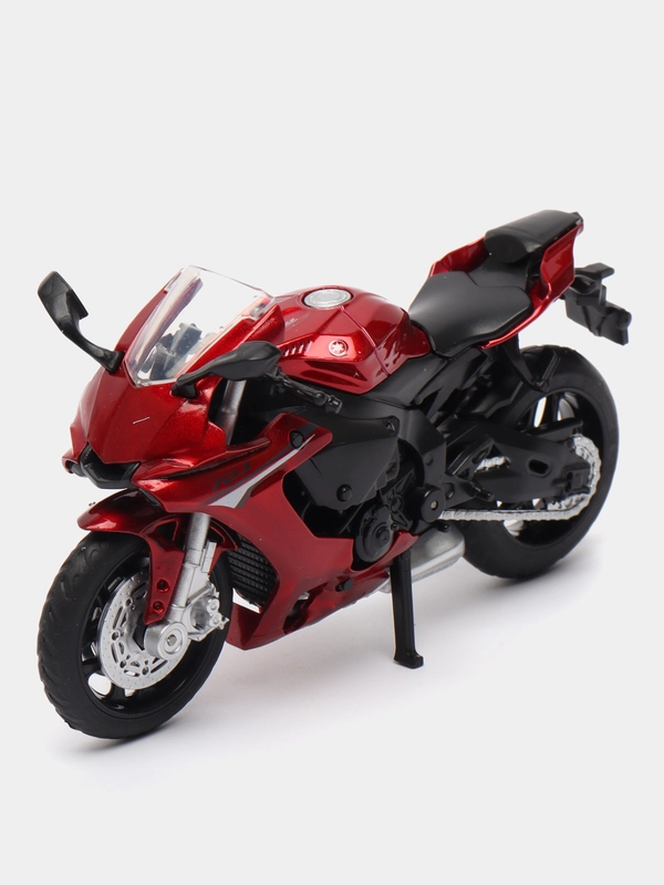 Мотоцикл металлический YAMAHA YZF-R1, 14 см, 1:18, JB1251569