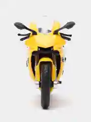 Мотоцикл металл. 1:18 Yamaha YZF-R1, желтый, свободный ход колес, 14 см, JB1251505