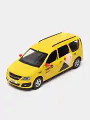 Машинка металлическая, "Яндекс Go" Lada Largus, масштаб 1:24, 24,5 см, JB1251481