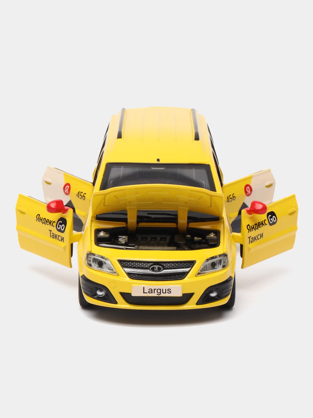 Машинка металлическая, "Яндекс Go" Lada Largus, масштаб 1:24, 24,5 см, JB1251481