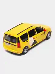 Машинка металлическая, "Яндекс Go" Lada Largus, масштаб 1:24, 24,5 см, JB1251481