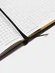 Блокнот-записная книжка, тетрадь для записей и рисования А6, экокожа, твердый 80л, 112097