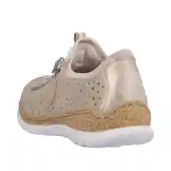 Бежевый кроссовки женские Rieker
