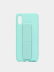 Чехол для Xiaomi Redmi 9A, Сяоми Редми 9А, силиконовый под кожу, с подставкой