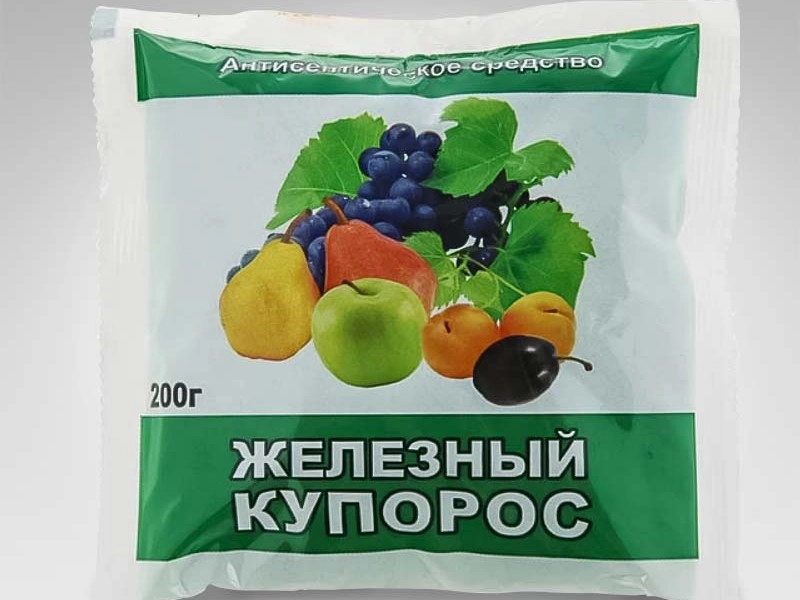 Железный купорос 200 г, 2 упаковки антисептическое средство от болезней ...