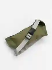 Зеленый поясная сумка-бананка
