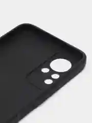 Черный чехол для Infinix Note 11, Note 12 G88 (Инфиникс Нот 11, Нот 12 Г88), силиконовый