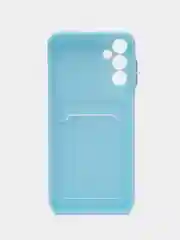 Ледяной чехол для Samsung Galaxy A14 (Самсунг Галакси А14), с карманом для карт