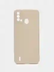 Белый силиконовый чехол для Itel Vision 2S (Ител Вижен 2С), силиконовый