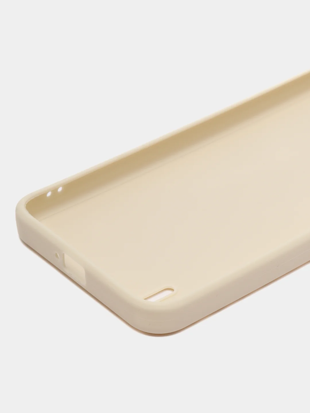 Белый силиконовый чехол для Itel Vision 2S (Ител Вижен 2С), силиконовый