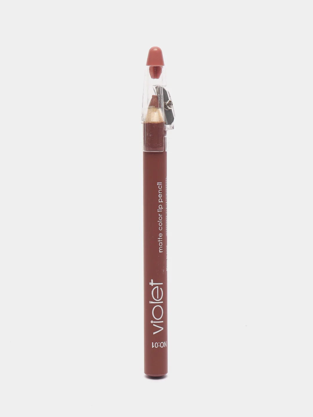 Карандаш-помада для губ Violet Waterproof Lipstick, с точилкой, набор, 12 цветов