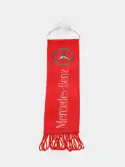 Вымпел "Мерседес", красный, 5,5 х 20 см