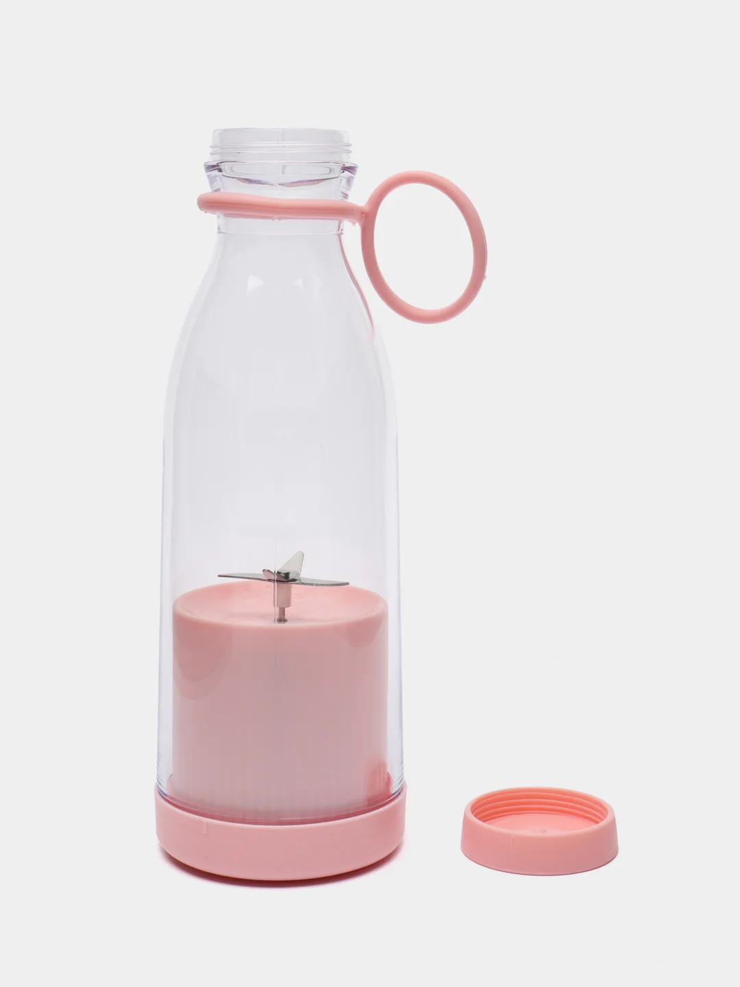 Белый портативный блендер MINI JUICE, беспроводной