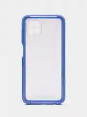 Синий чехол для Samsung Galaxy M32 (Самсунг Галакси М32), пластиковый, матовый