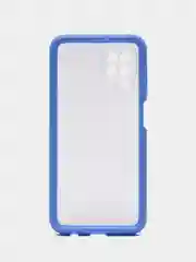 Синий чехол для Samsung Galaxy M32 (Самсунг Галакси М32), пластиковый, матовый