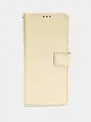 Золотой чехол-книжка с магнитной застежкой для Infinix Note 12 Pro / Note 12 2023, Ноут 12 Про