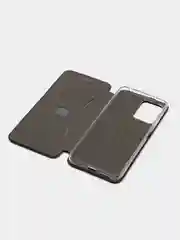 Черный чехол-книжка для Xiaomi Redmi Note 12 4G / Note 12 5G Сяоми Редми Нот 12 4Г / Нот 5Г