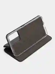 Черный чехол-книжка для Xiaomi Redmi Note 12 4G / Note 12 5G Сяоми Редми Нот 12 4Г / Нот 5Г