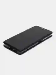 Черный чехол-книжка для Xiaomi Redmi Note 12 4G / Note 12 5G Сяоми Редми Нот 12 4Г / Нот 5Г