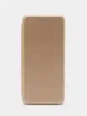 Золотой чехол-книжка для Xiaomi Redmi Note 12 4G / Note 12 5G Сяоми Редми Нот 12 4Г / Нот 5Г