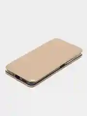 Золотой чехол-книжка для Xiaomi Redmi Note 12 4G / Note 12 5G Сяоми Редми Нот 12 4Г / Нот 5Г