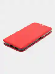 Красный чехол-книжка для Xiaomi Redmi Note 12 4G / Note 12 5G Сяоми Редми Нот 12 4Г / Нот 5Г