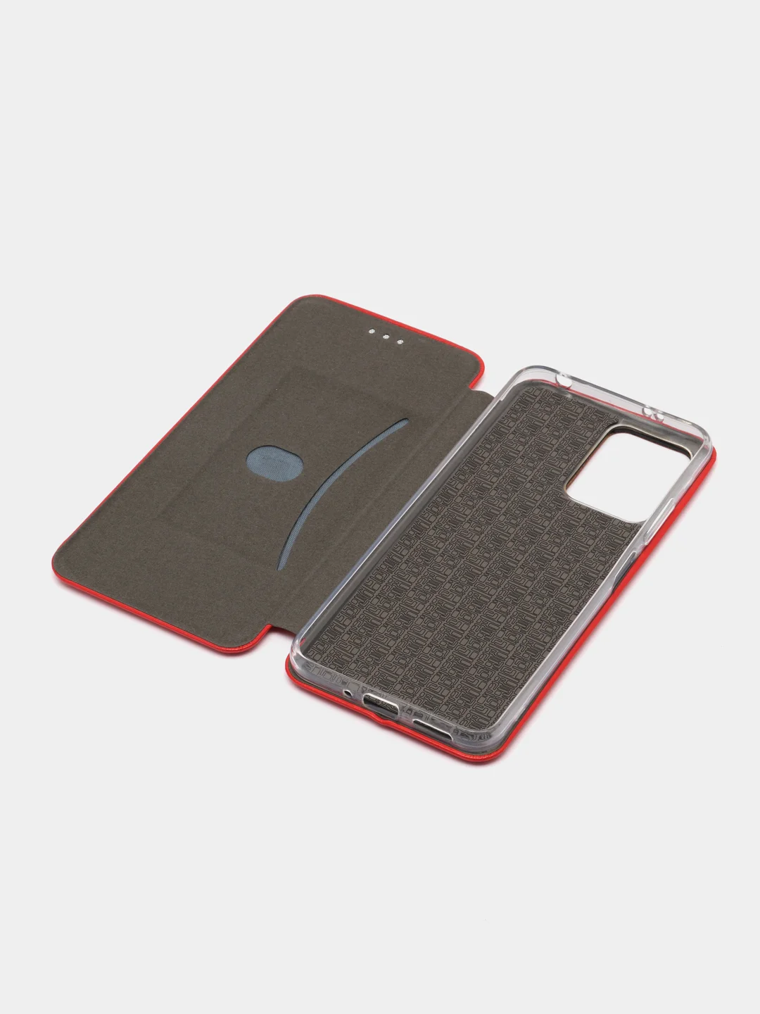 Красный чехол-книжка для Xiaomi Redmi Note 12 4G / Note 12 5G Сяоми Редми Нот 12 4Г / Нот 5Г