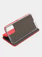Красный чехол-книжка для Xiaomi Redmi Note 12 4G / Note 12 5G Сяоми Редми Нот 12 4Г / Нот 5Г