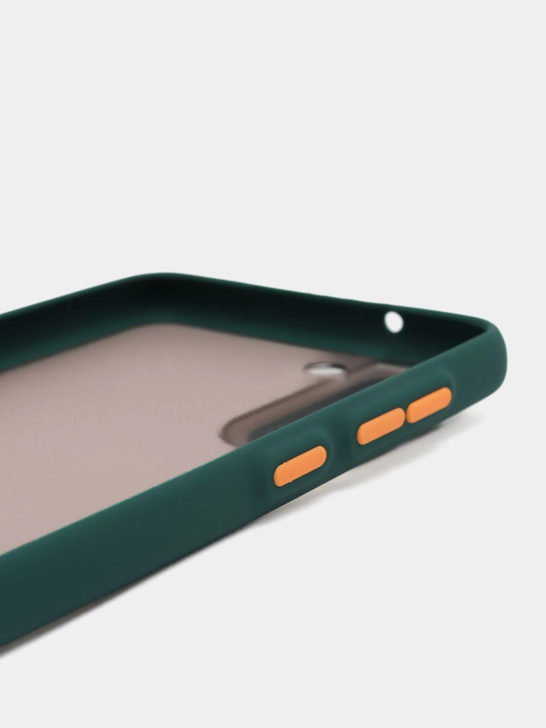 Морской чехол пластиковый на Samsung Galaxy S21 FE (Самсунг С21 ФЕ), матовый, с цветными кнопками