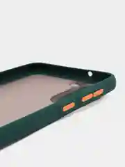 Морской чехол пластиковый на Samsung Galaxy S21 FE (Самсунг С21 ФЕ), матовый, с цветными кнопками
