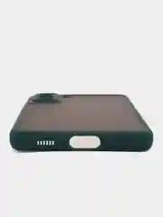 Морской чехол пластиковый на Samsung Galaxy S21 FE (Самсунг С21 ФЕ), матовый, с цветными кнопками