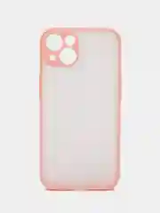 Конфетный чехол iPhone 13 (Айфон 13), пластиковый, матовый, с цветными кнопками