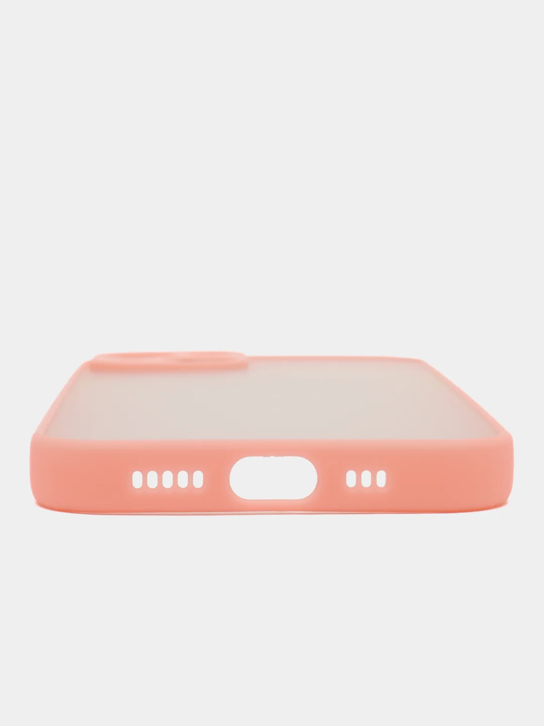 Конфетный чехол iPhone 13 (Айфон 13), пластиковый, матовый, с цветными кнопками