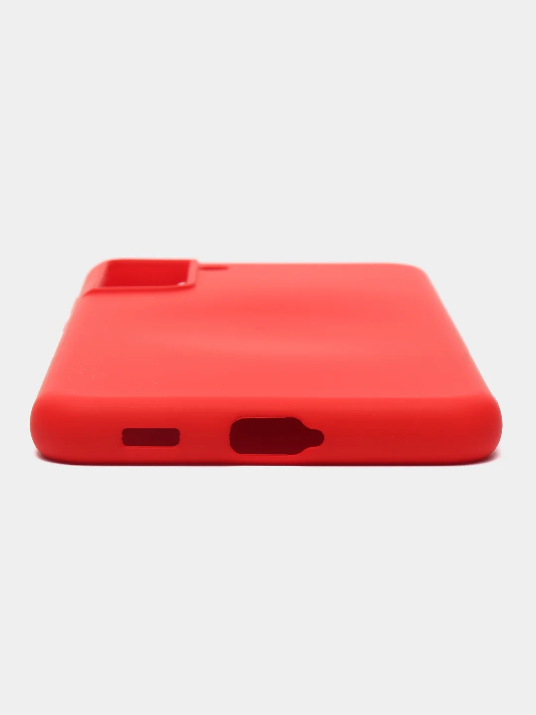 Красный чехол силиконовый для Samsung Galaxy S21+ / S21 Plus, Самсунг Галакси С21, Silicone Cover