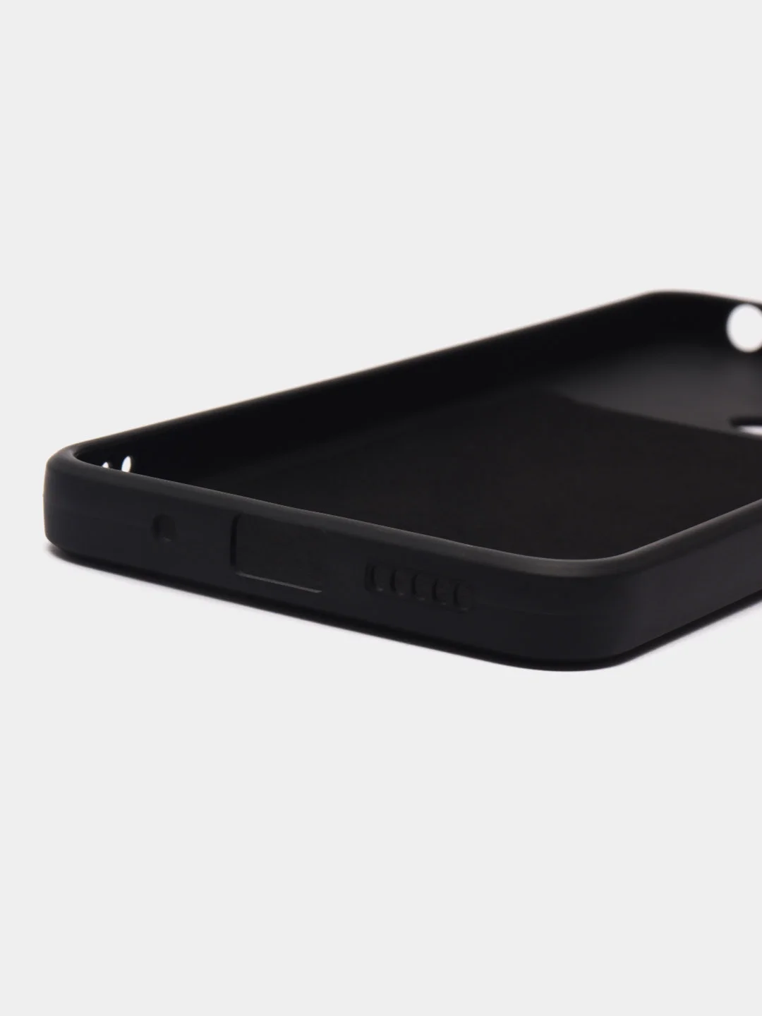 Черный чехол Xiaomi Redmi 10C / Poco C40, Сяоми Редми 10С, силиконовый, с мягким подкладом