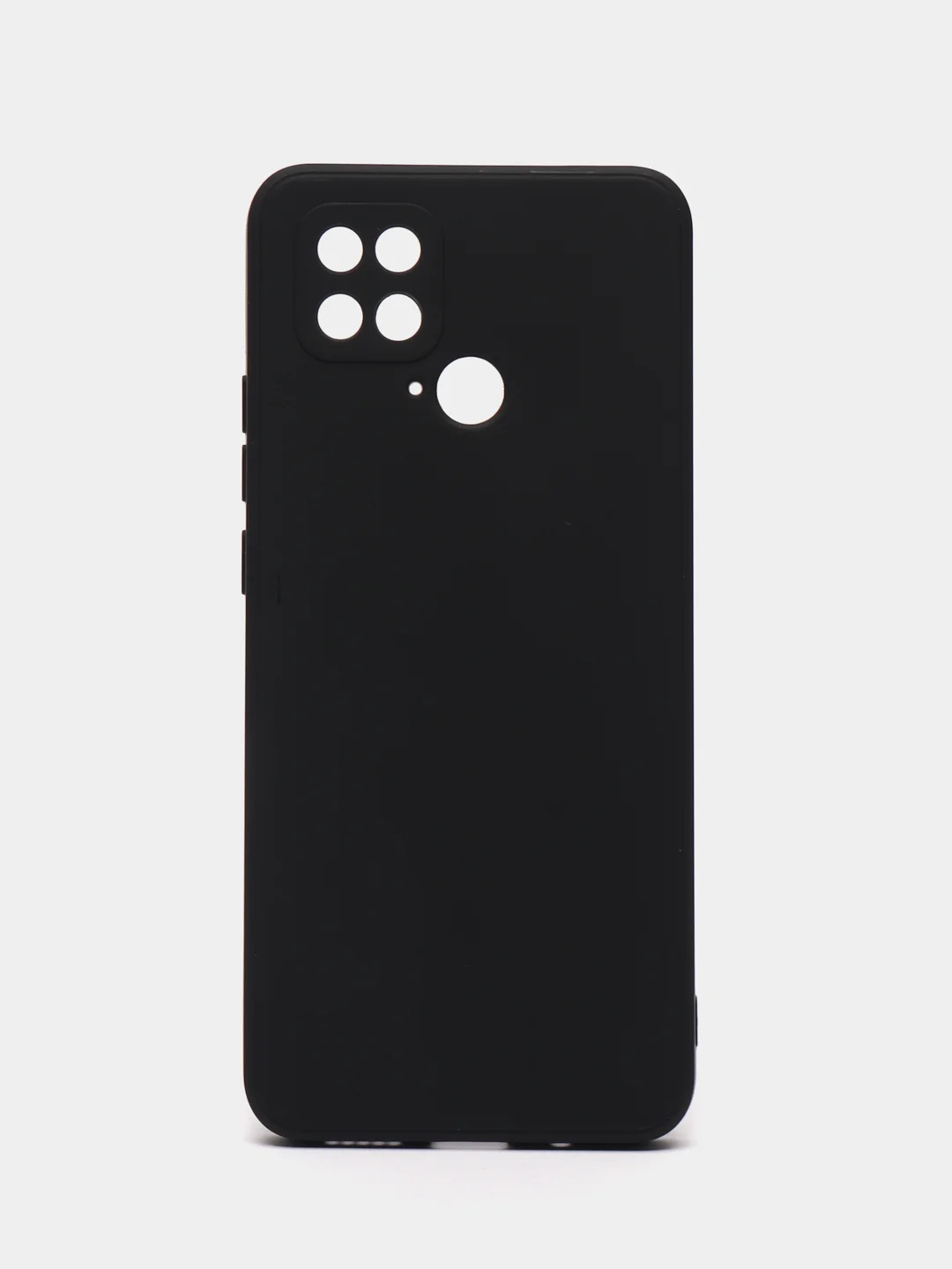 Черный чехол Xiaomi Redmi 10C / Poco C40, Сяоми Редми 10С, силиконовый, с мягким подкладом