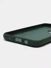 Тёмно-зелёный чехол силиконовый Silicone Cover для Tecno Spark 7 (Техно Спарк 7)