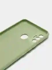 Лайм чехол силиконовый Silicone Cover для Tecno Spark 7 (Техно Спарк 7)
