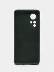 Тёмно-зелёный чехол силиконовый Xiaomi 12, 12S, 12X, Сяоми 12, 12С, 12Х