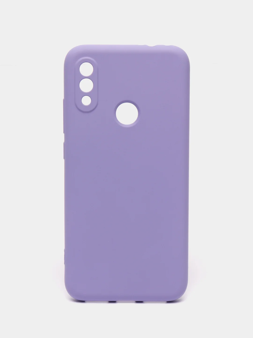 Сиреневый чехол силиконовый для Xiaomi Redmi Note 7, Redmi Note 7 Pro (Сяоми Редми Нот 7, 7 Про)