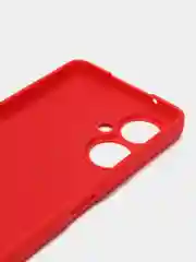 Красный чехол Tecno Camon 19/19 Pro 5G (Техно Камон 19 Про 5Г) силиконовый, цветной, с подкладом