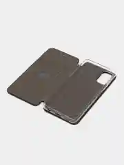 Черный чехол-книжка для Tecno Camon 19 Neo Техно Камон 19 Нео