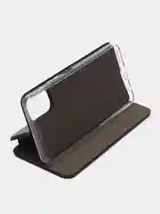 Черный чехол-книжка для Tecno Camon 19 Neo Техно Камон 19 Нео