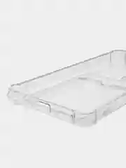 Прозрачный чехол для Xiaomi Poco F4, Сяоми Поко Ф4 прозрачный, с карманом для карты