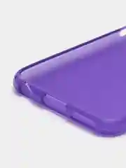 Фиолетовый силиконовый чехол-накладка для iPhone 6 / 6S