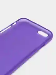 Фиолетовый силиконовый чехол-накладка для iPhone 6 / 6S