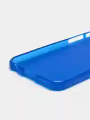 Синий силиконовый чехол-накладка для iPhone 6 / 6S