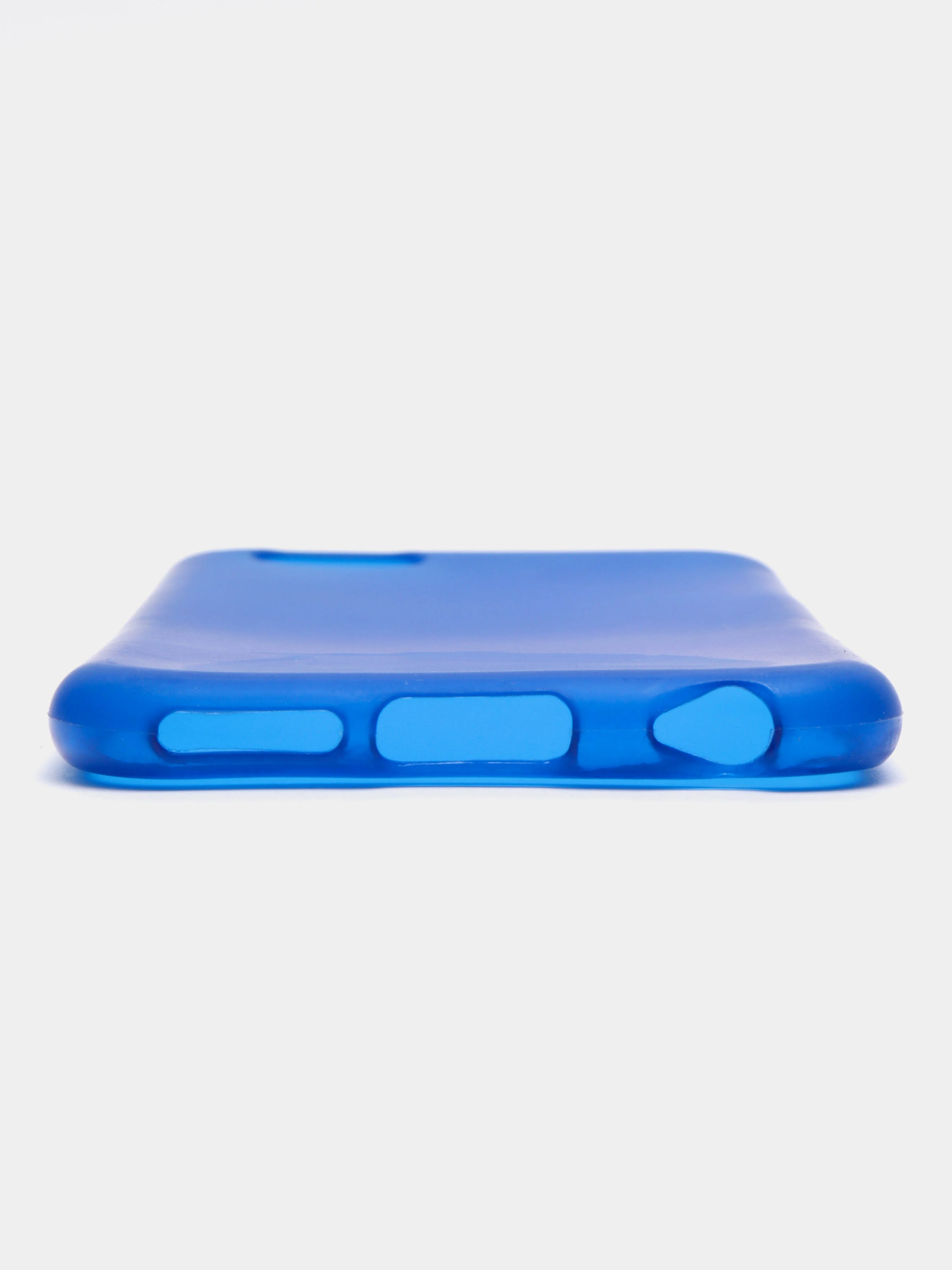 Синий силиконовый чехол-накладка для iPhone 6 / 6S