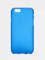 Синий силиконовый чехол-накладка для iPhone 6 / 6S