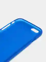 Синий силиконовый чехол-накладка для iPhone 6 / 6S